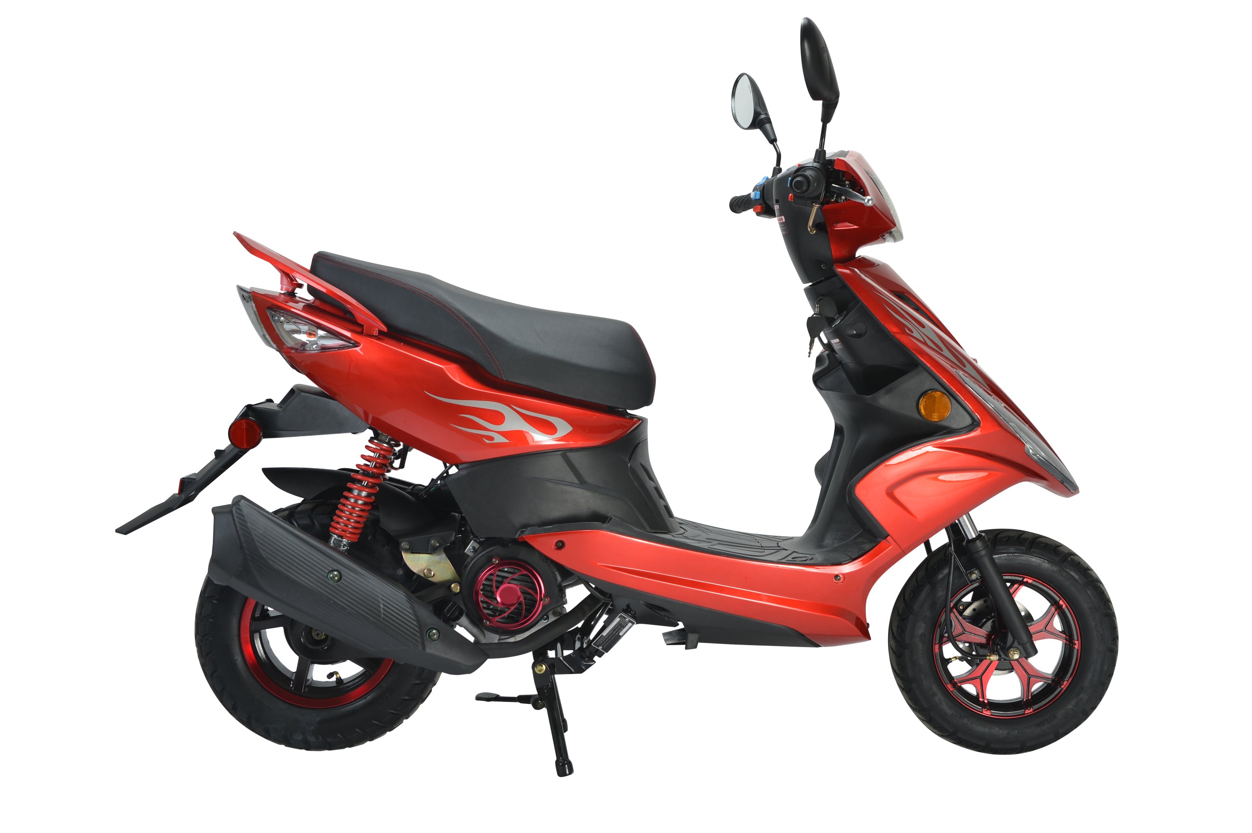 150cc Moped Street Scooter-Red