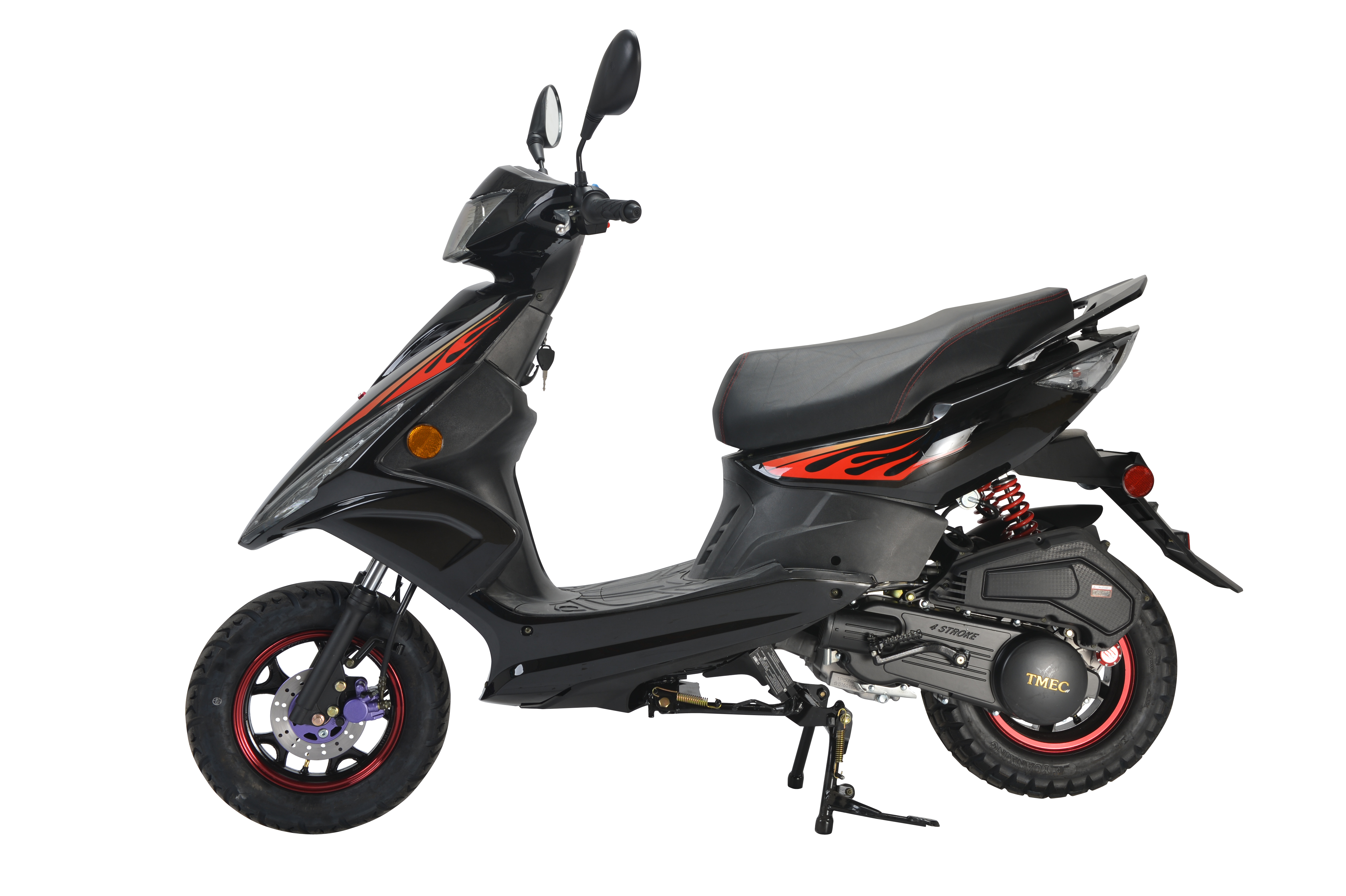 150cc Moped Street Scooter-Black
