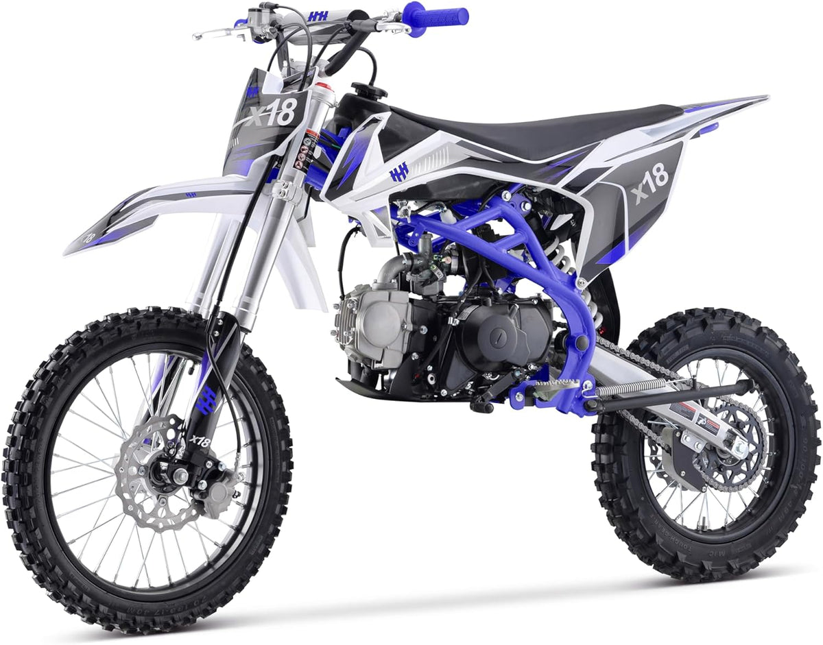 ピクセル 125cc Dirt Bike X18 Racing DB18 Dirtbike 125cc 4 Speed Manual