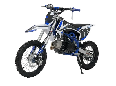 HHH X18 125cc Dirt Bike | 4-Stroke Manual Clutch | 17/14 Wheels | Electric Start