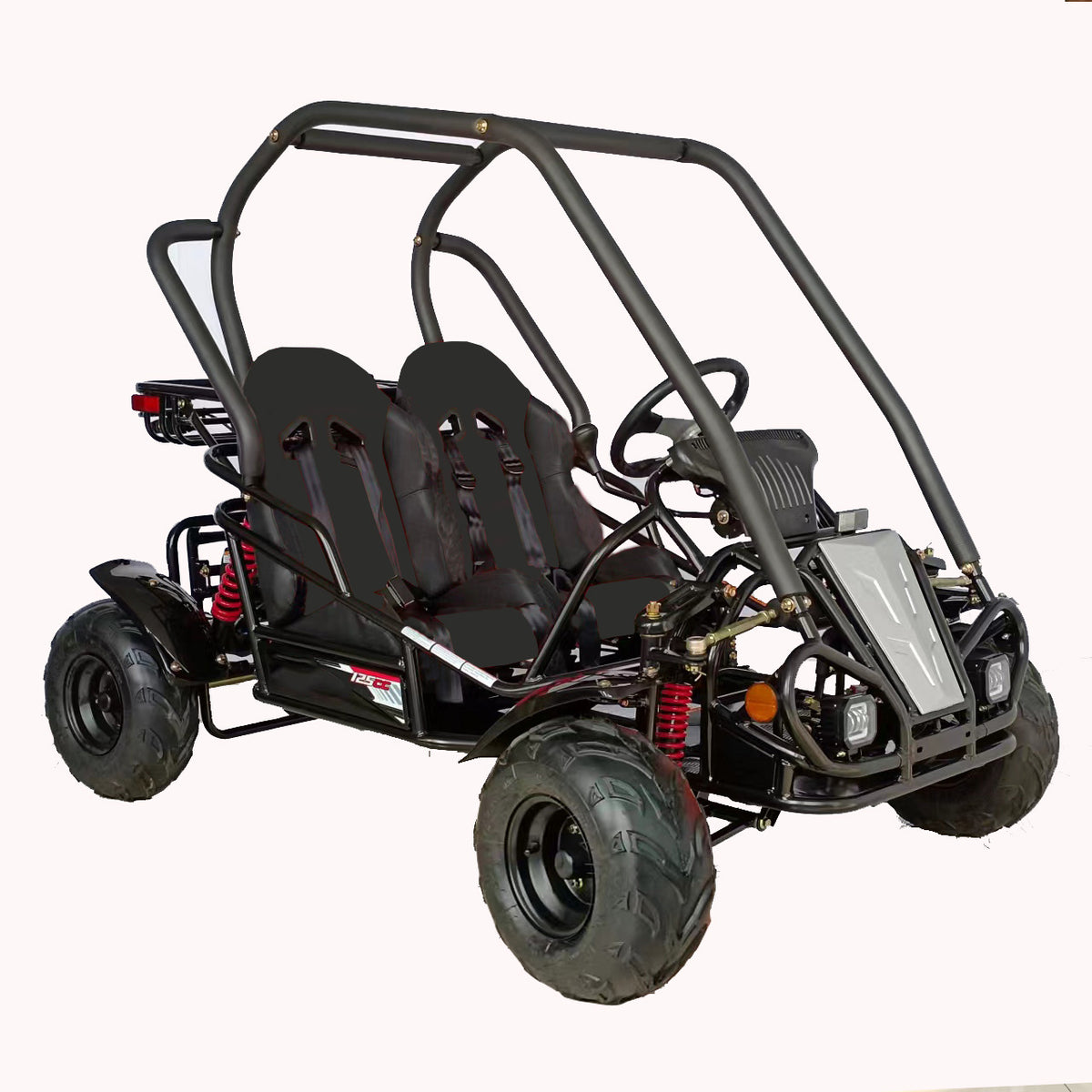 GKT125-9 125cc Go-Kart | Electric Start | Hydraulic Disc Brake