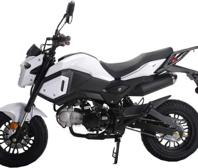 Vader SR6 Gen II 125cc Street Motorcycle | Manual Transmission | Street Legal Adult Bike
