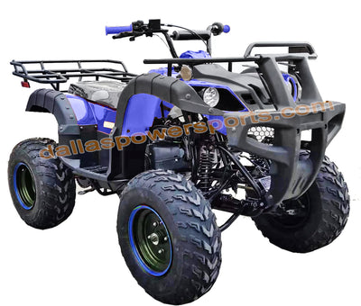200cc Youth ATV Full-Size | ATV-56L-200 | Blue