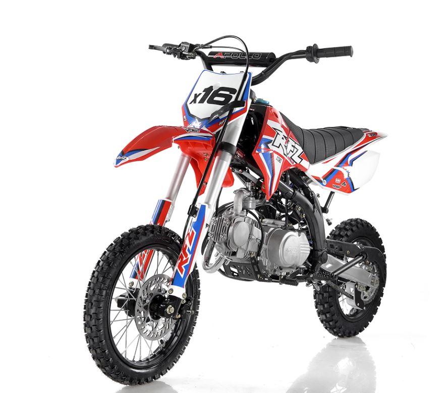 Apollo RFZ DBX16 125CC Dirt Bike Pit Bike For Sale CARB APPROVED FOR