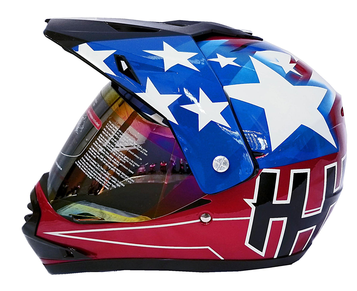 HHH DOT Youth Helmet Red