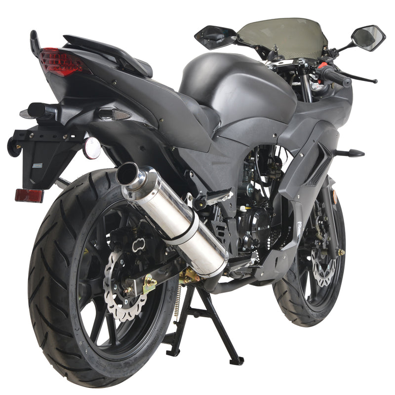 HHH 125cc Adults Gas Powered Motorcycle | Manual Transmission | 17″ Wheels