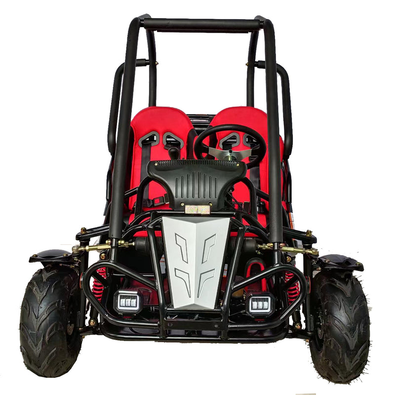 125cc Mini Raptor 2-Seater Go-Kart | Automatic F-N-R | Electric Start | Dual Disc Brakes