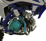 HHH X18 Deluxe 125cc Dirt Bike | 4-Speed | Electric & Kick Start | 17/14 Tires