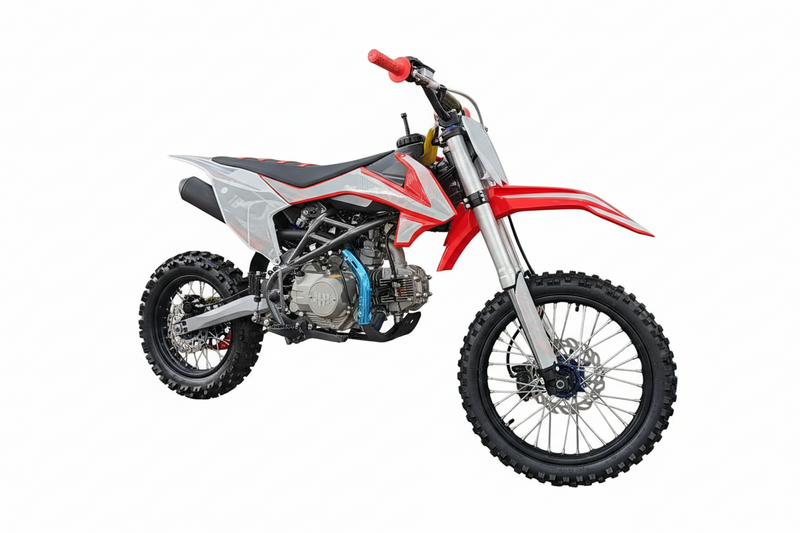 HHH X18 Deluxe 125cc Dirt Bike | Automatic | 17/14 Tires – DALLAS HHH X18 Deluxe 125cc Dirt Bike | Automatic | 17/14 Tires – DALLAS