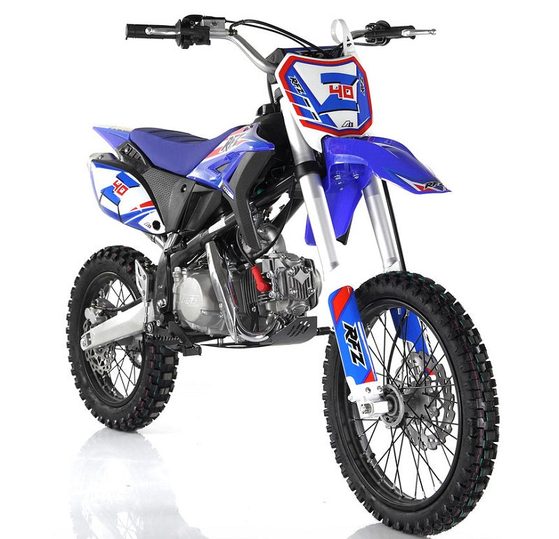 Apollo RFZ Z40 140cc Adult Dirt Bike | 4-Speed Manual Clutch | Large Frame Off-Road Motorcycle