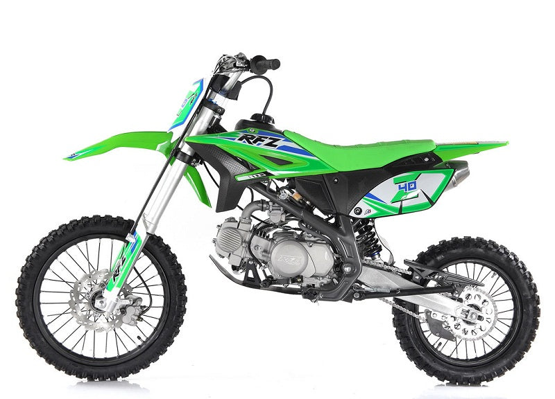 Apollo RFZ Z40 140cc Adult Dirt Bike | 4-Speed Manual Clutch | Large Frame Off-Road Motorcycle