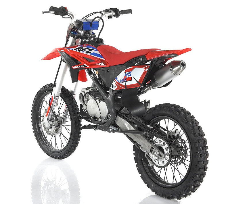 Apollo RFZ Z40 140cc Adult Dirt Bike | 4-Speed Manual Clutch | Large Frame Off-Road Motorcycle