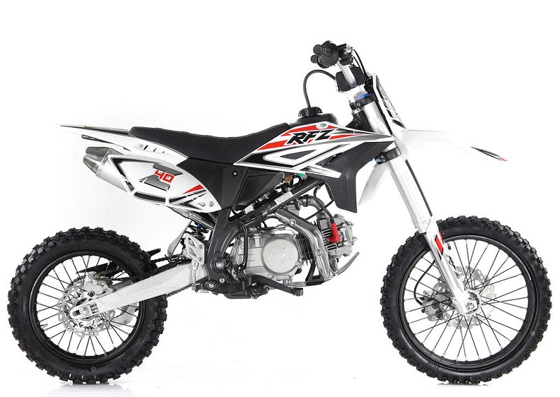Apollo RFZ Z40 140cc Adult Dirt Bike | 4-Speed Manual Clutch | Large Frame Off-Road Motorcycle