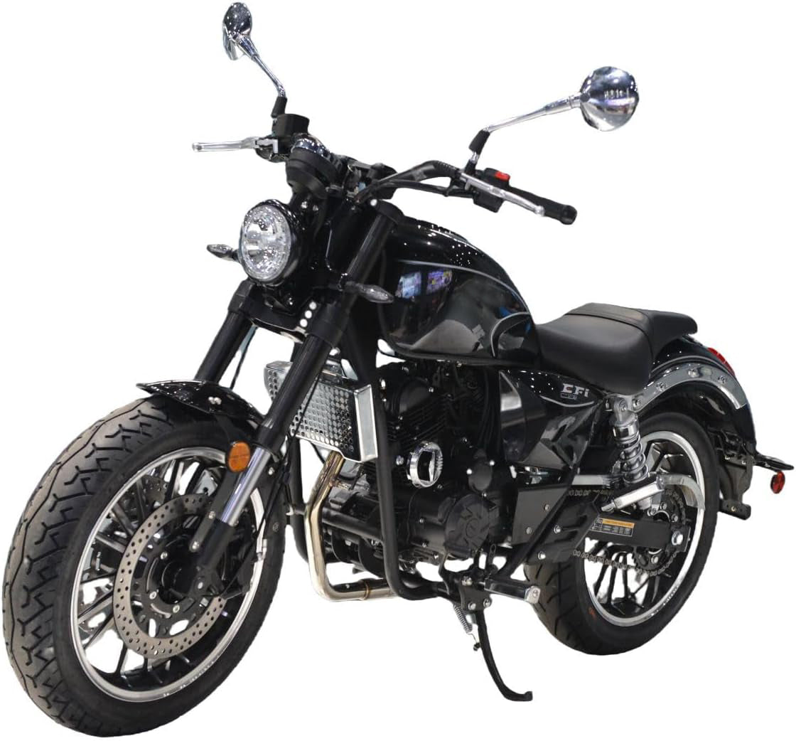 HHH 250cc Motorcycle 6 Speed EFI Fuel Injection Bike Street Bike Scooter
