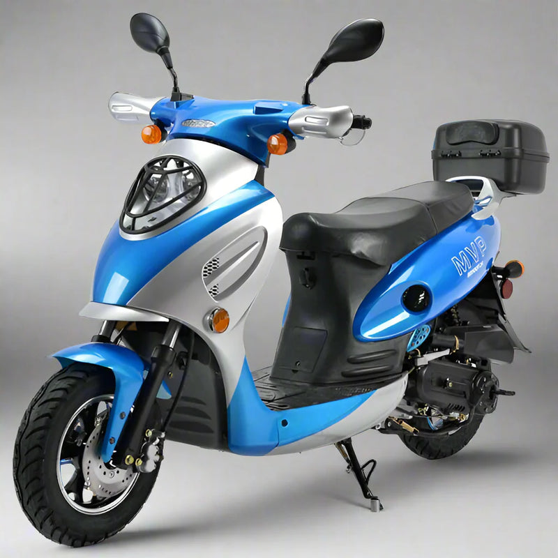 VIP 49cc MVP Moped Scooter | Fully Automatic | Street Legal | CARB Approved
