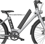 Bird V-Frame Electric Bike | 500W Motor | 50 Mile Range | App Compatible LCD Display
