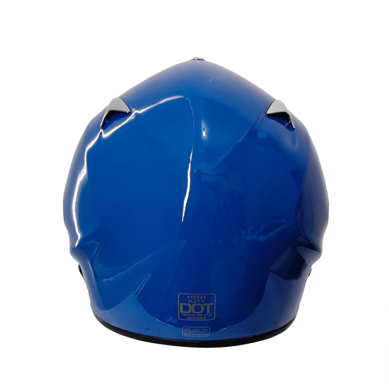 HHH Helmet Adult Dirt Bike Full Face Visor DOT Certified (Free Shipping)