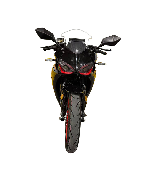 HHH 250cc Street Bike Pista 250 EFI Motorcycle Fuel Injection Manual 6 Speed for Adult Gas Bike (Assembled Inside a Crate)