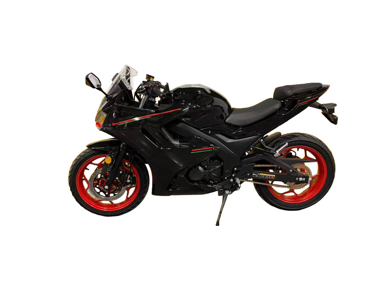 HHH 250cc Street Bike Pista 250 EFI Motorcycle Fuel Injection Manual 6 Speed for Adult Gas Bike (Assembled Inside a Crate)