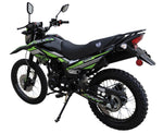 HHH Eagle 250 Dirt Bike HAWK 4-Stroke Gas Dual Sport Enduro Motorcycle 5-Speed Manual Transmission Electric/Kick Start  21"/18" Wheels, Front & Rear Hydraulic Disc Brakes