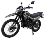 HHH Eagle 250 Dirt Bike HAWK 4-Stroke Gas Dual Sport Enduro Motorcycle 5-Speed Manual Transmission Electric/Kick Start  21"/18" Wheels, Front & Rear Hydraulic Disc Brakes