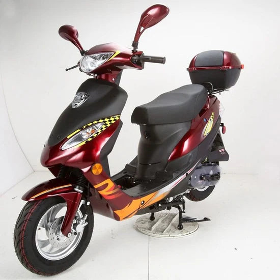 Express QX-50 49cc Gas Scooter | CVT Automatic | CARB Approved | 10″ Wheels