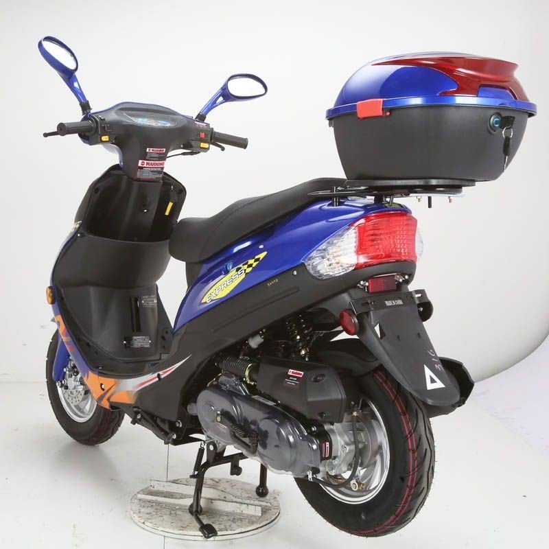 Express QX-50 49cc Gas Scooter | CVT Automatic | CARB Approved | 10″ Wheels
