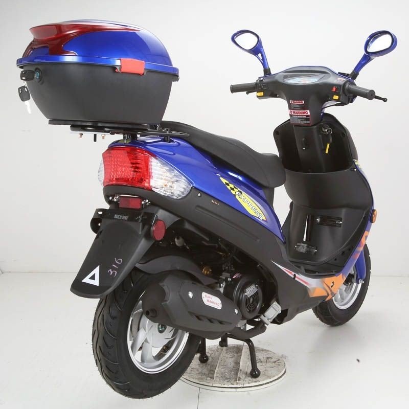 Express QX-50 49cc Gas Scooter | CVT Automatic | CARB Approved | 10″ Wheels