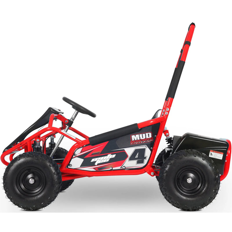 Gas Mud Monster GK008 98cc Go-Kart | Pull Start | Full Suspension | CARB Approved