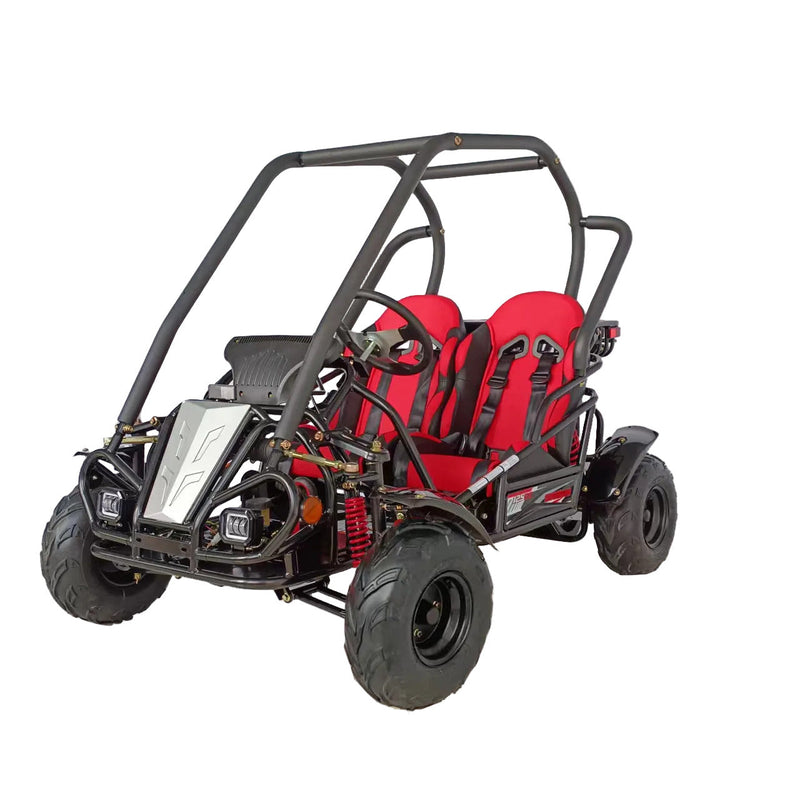HHH 125cc Go Kart GKT125-9 Spyder | Electric Start | 3-Speed Chain Drive