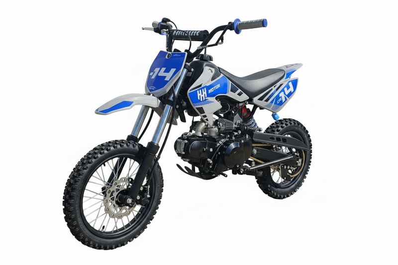 HHH DB-14 DELUXE 110cc Dirt Bike Fully Automatic Off Road Pit Bike Gas bike Dirt bike for youth