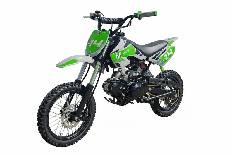 HHH DB-14 DELUXE 110cc Dirt Bike Fully Automatic Off Road Pit Bike Gas bike Dirt bike for youth