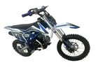 HHH X18 125cc Dirt Bike | Manual Clutch 4-Speed | Electric Start | 17/14 Wheels