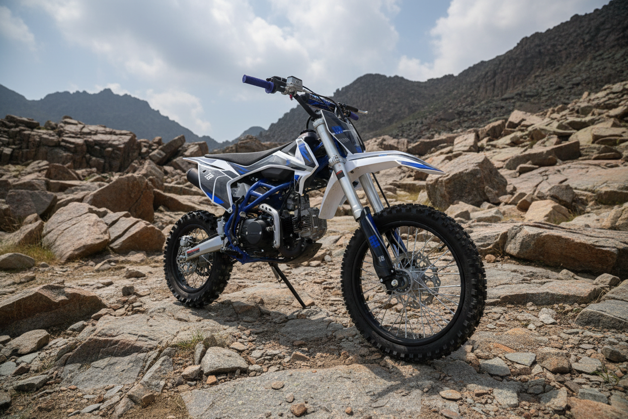 HHH X18 125cc Dirt Bike | Manual Clutch | Electric Start | 17/14