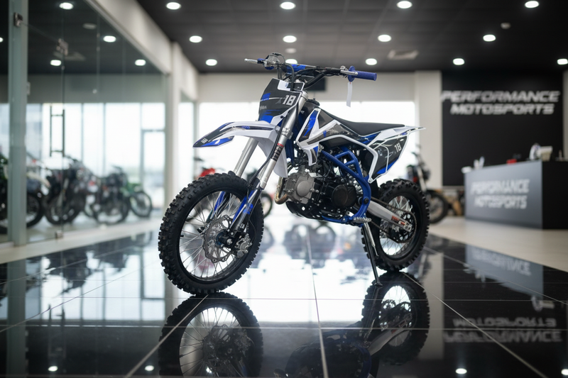 HHH X18 125cc Dirt Bike | Manual Clutch | Electric Start | 17/14