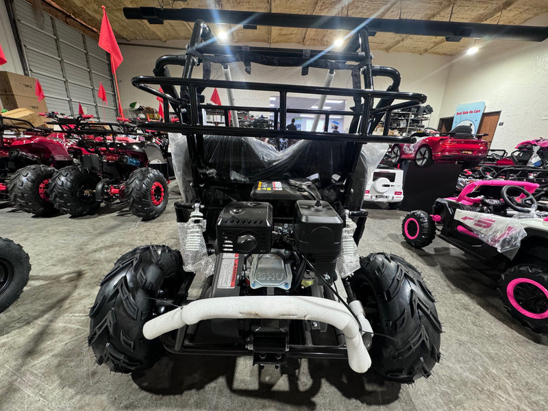 200cc Pull Start 2-Seater Go-Kart | Pull Start | Full Suspension | Dual Rear Shocks