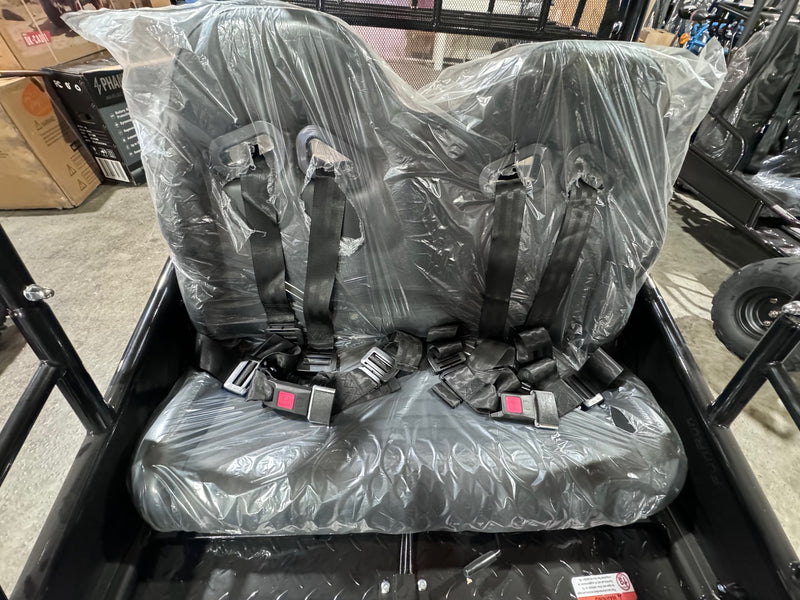 200cc Pull Start 2-Seater Go-Kart | Pull Start | Full Suspension | Dual Rear Shocks