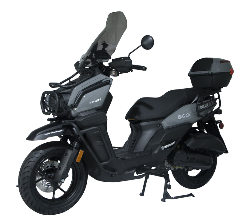 Vitacci Tank 200 DLX EFI Scooter | EFI | CVT Automatic | Dual Disc Brakes | Rear Trunk