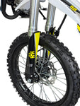 HHH X18 Deluxe 125cc Dirt Bike | 4-Speed | Electric & Kick Start | 17/14 Tires
