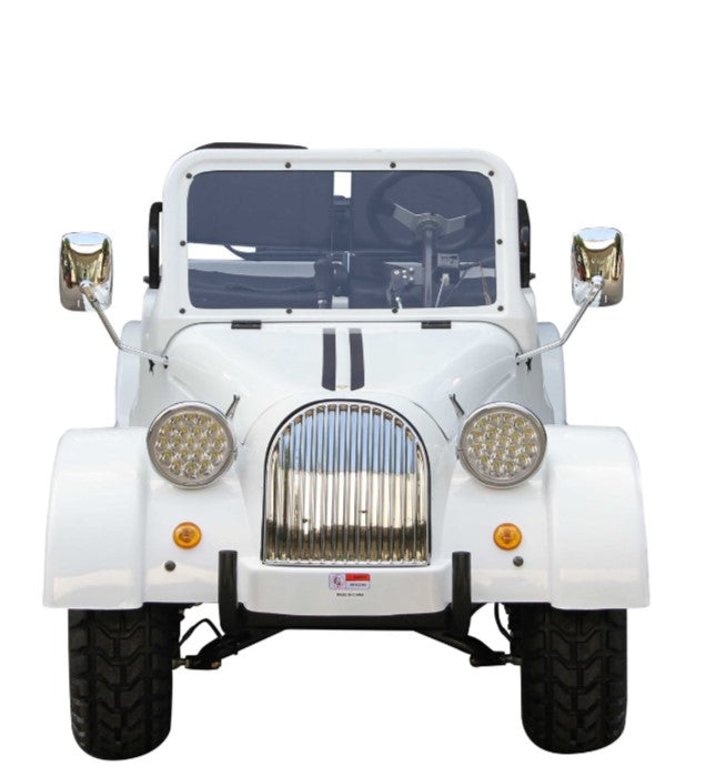 Vitacci Classic Jeep GR-5 125cc Go Kart | 3-Speed Manual with Reverse | Spare Tire Utility Kart