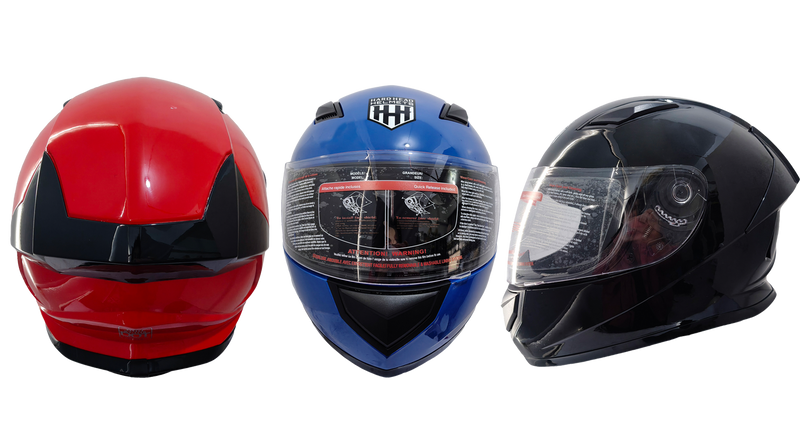 HHH Helmet Adult Full Face Motorcycle DOT Certified (Free Shipping)