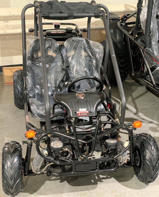 125cc Mini Raptor 2-Seater Go-Kart | Automatic F-N-R | Electric Start | Dual Disc Brakes