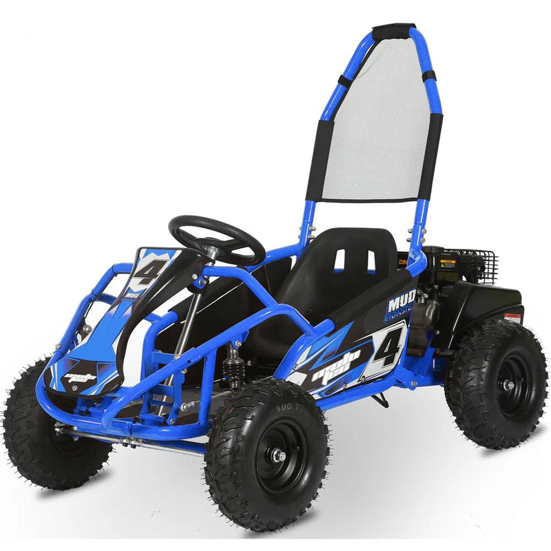 Gas Mud Monster GK008 98cc Go-Kart | Pull Start | Full Suspension | CARB Approved