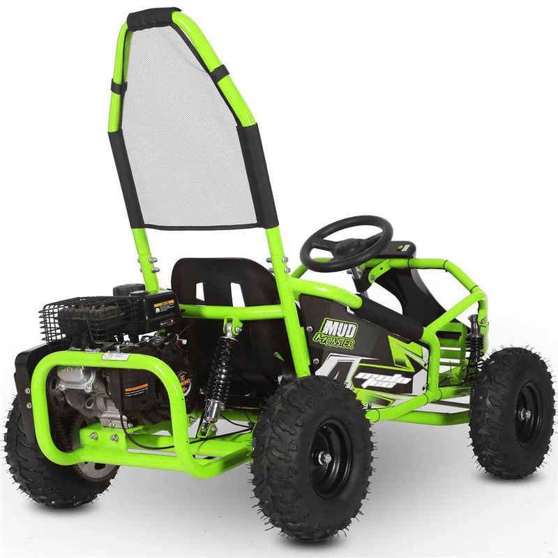 Gas Mud Monster GK008 98cc Go-Kart | Pull Start | Full Suspension | CARB Approved
