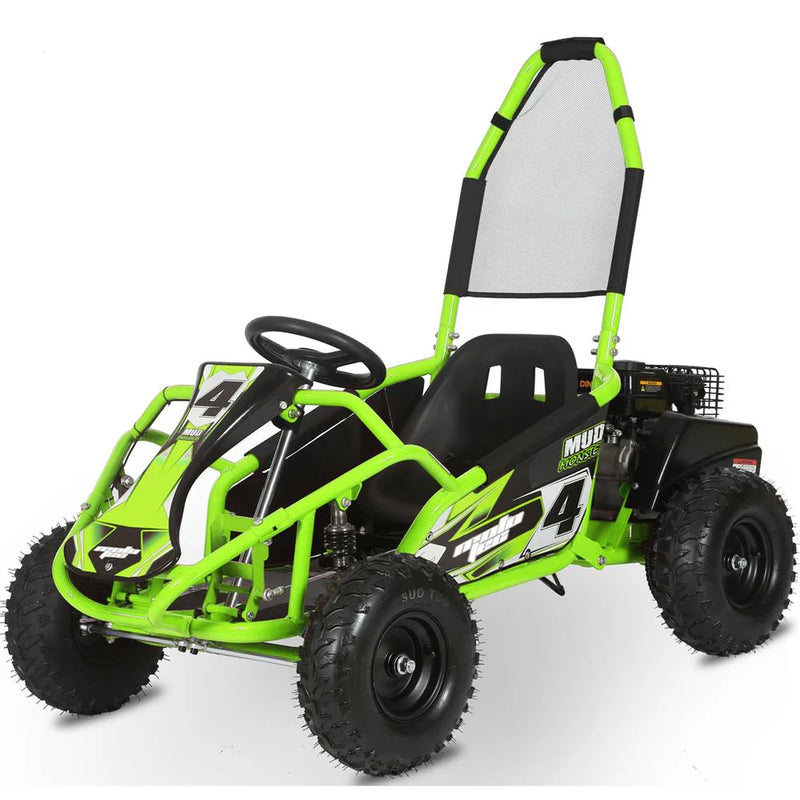 Gas Mud Monster GK008 98cc Go-Kart | Pull Start | Full Suspension | CARB Approved