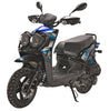 Rocket 150cc Street Gas Scooter | Automatic Moped | Adult Scooter with 12” Aluminum Wheels