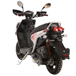 Rocket 150cc Street Gas Scooter | Automatic Moped | Adult Scooter with 12” Aluminum Wheels
