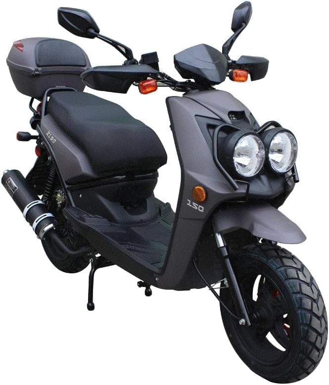 Rocket ZOMA Nitro 150 Moped | 150cc Automatic Street Gas Scooter | 12" Aluminum Wheels