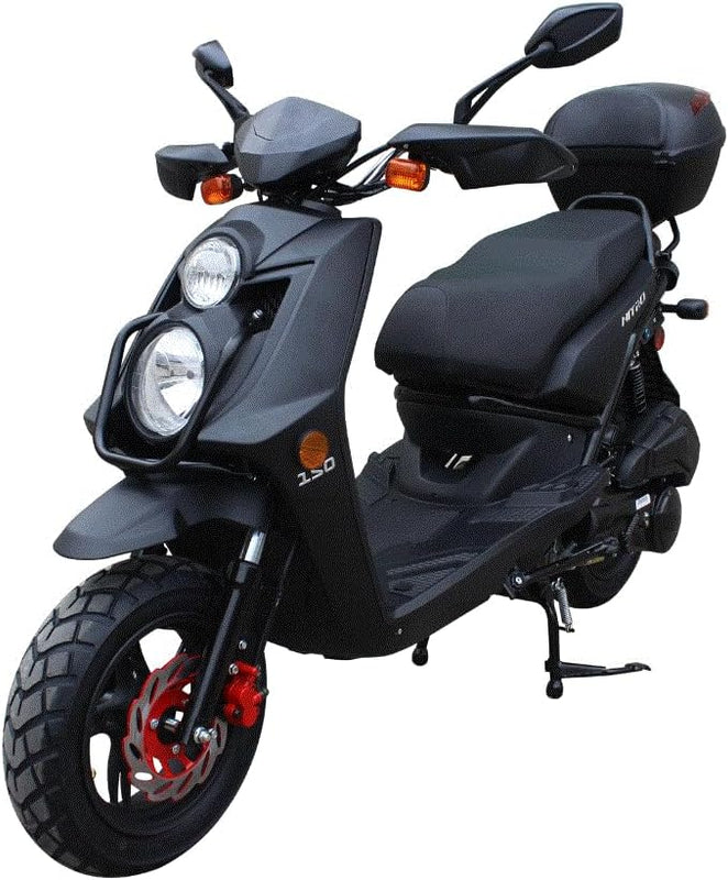 Rocket ZOMA Nitro 150 Moped | 150cc Automatic Street Gas Scooter | 12" Aluminum Wheels