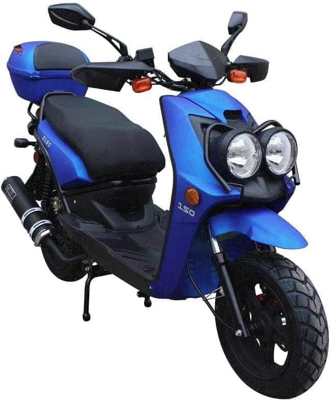 Rocket ZOMA Nitro 150 Moped | 150cc Automatic Street Gas Scooter | 12" Aluminum Wheels